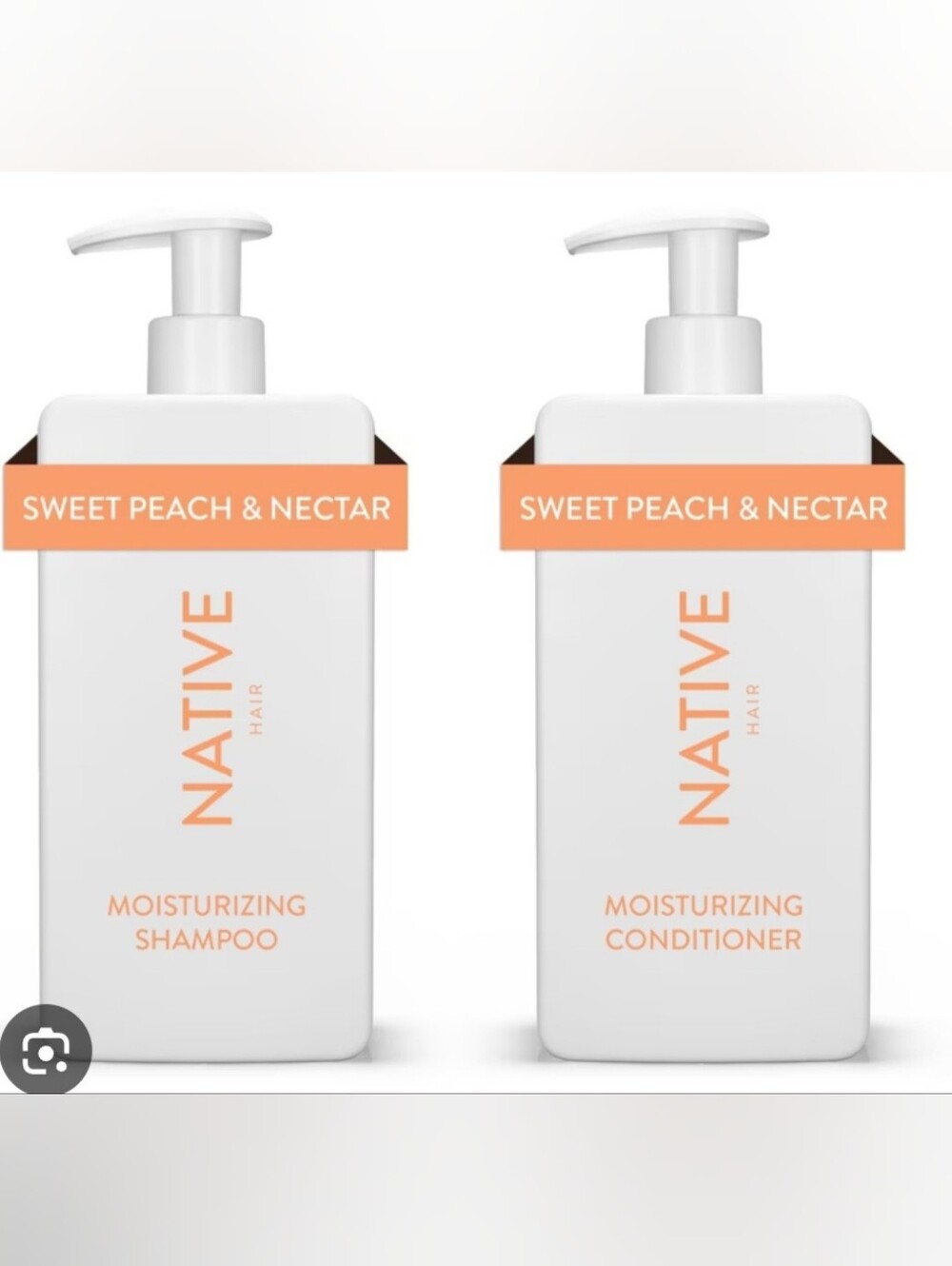 Native Sweet Peach & Nectar Moisturizing Shampoo - Peach